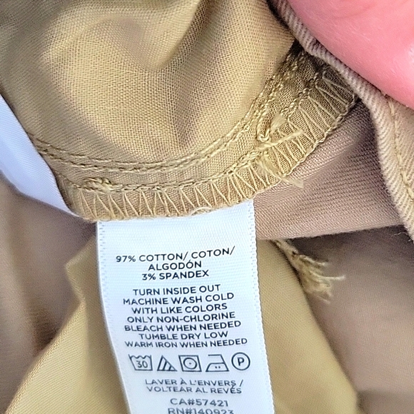 Loft The Slim Khaki Ankle Pants Size 4 - Picture 8 of 8